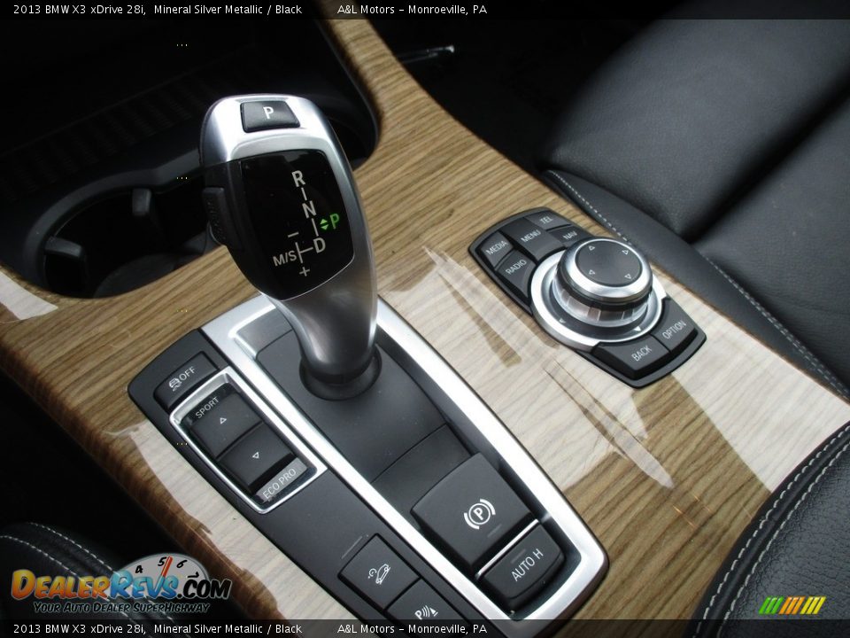 2013 BMW X3 xDrive 28i Mineral Silver Metallic / Black Photo #17