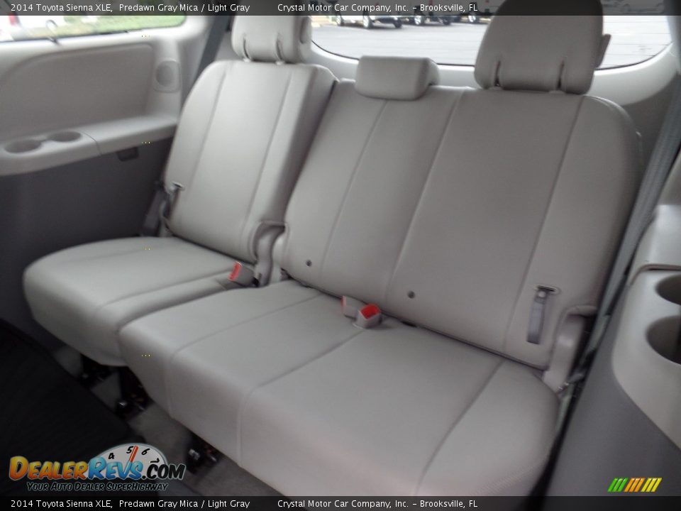 2014 Toyota Sienna XLE Predawn Gray Mica / Light Gray Photo #6