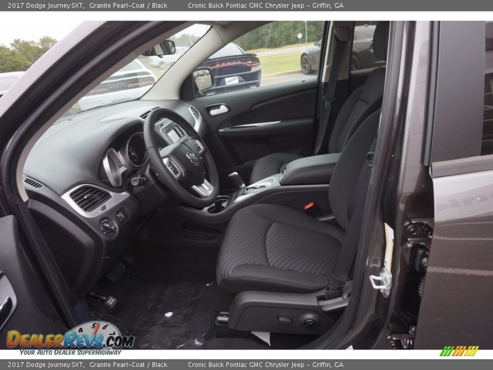 Black Interior - 2017 Dodge Journey SXT Photo #9