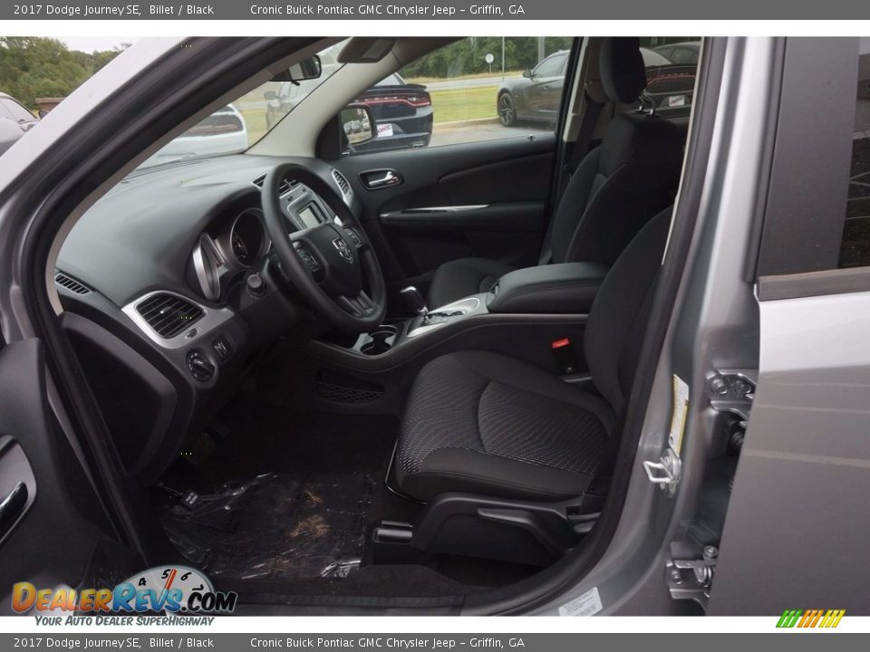 Black Interior - 2017 Dodge Journey SE Photo #9