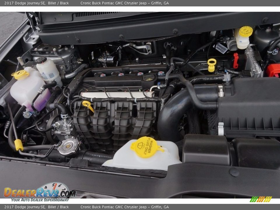 2017 Dodge Journey SE 2.4 Liter DOHC 16-Valve Dual VVT 4 Cylinder Engine Photo #13