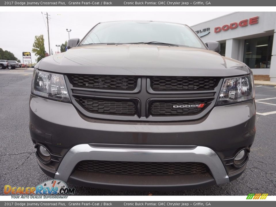 2017 Dodge Journey Crossroad Plus Granite Pearl-Coat / Black Photo #2