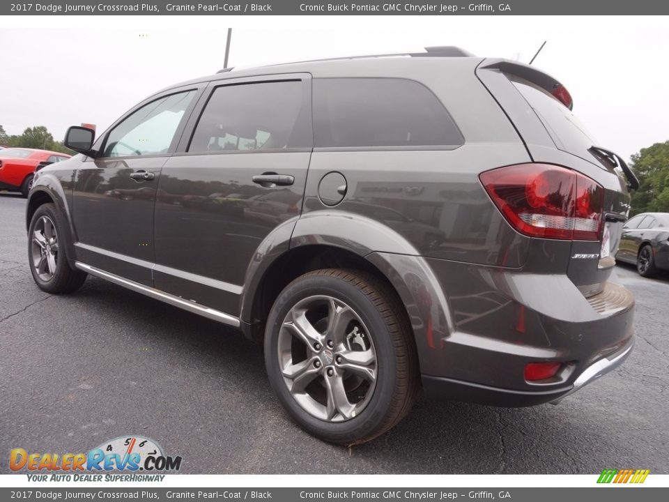 2017 Dodge Journey Crossroad Plus Granite Pearl-Coat / Black Photo #5