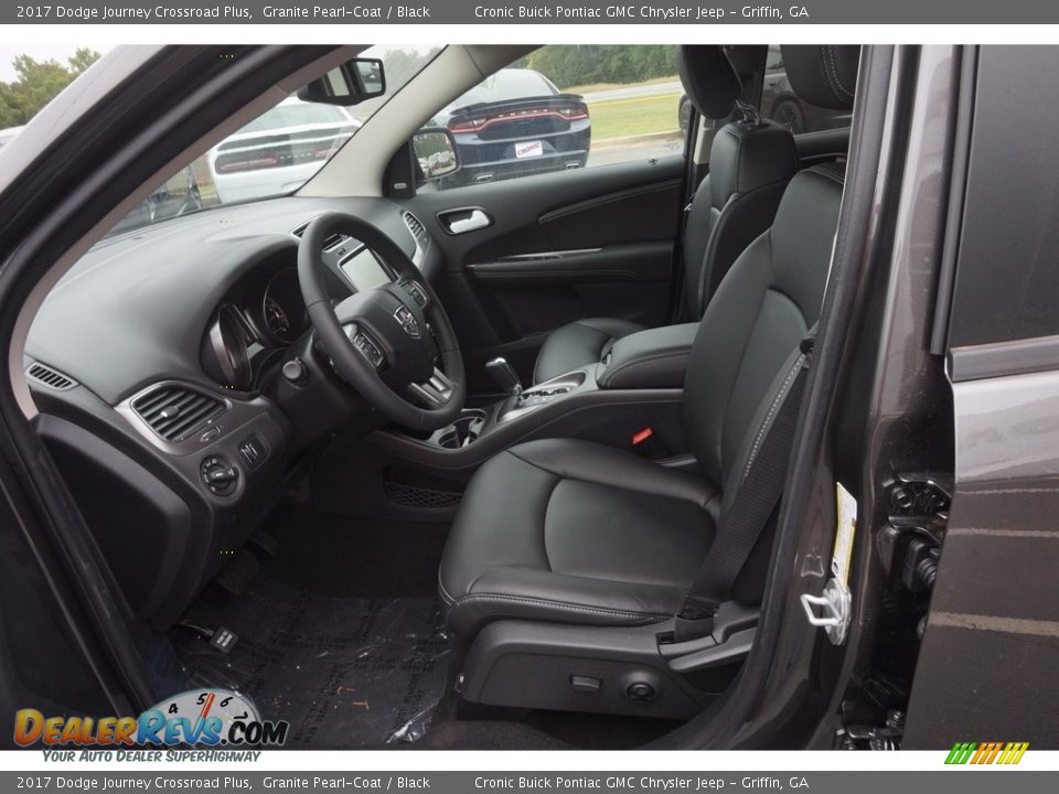 2017 Dodge Journey Crossroad Plus Granite Pearl-Coat / Black Photo #9