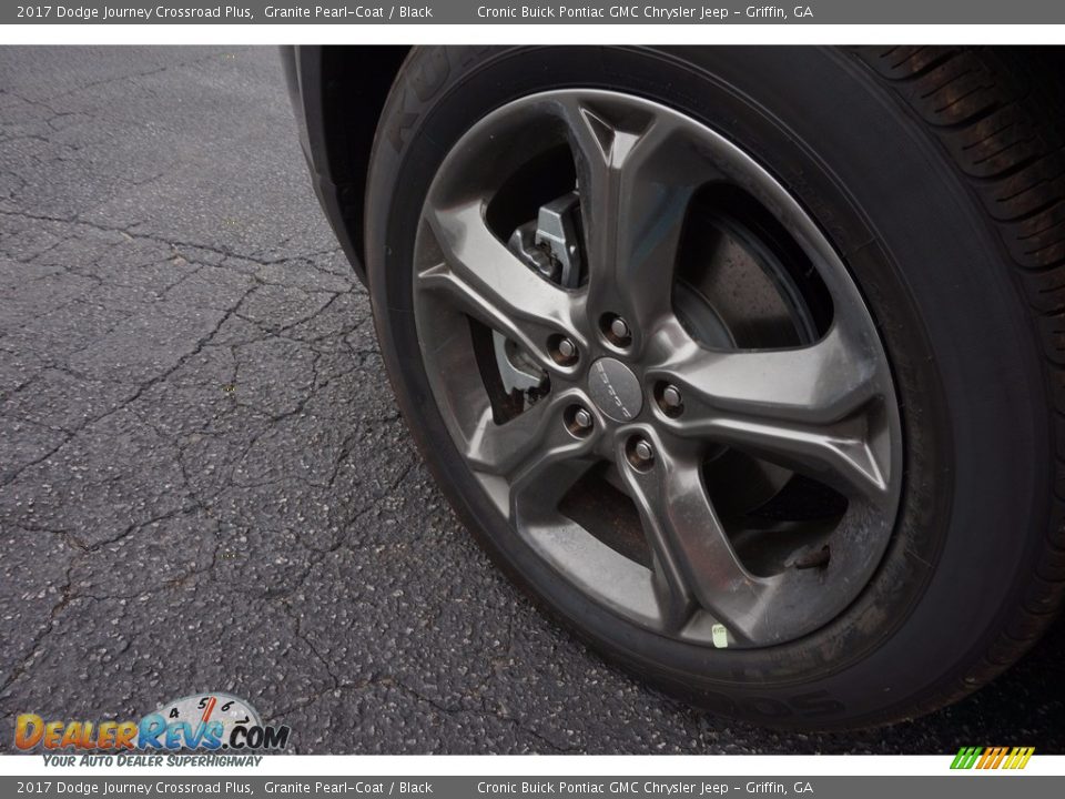 2017 Dodge Journey Crossroad Plus Granite Pearl-Coat / Black Photo #11