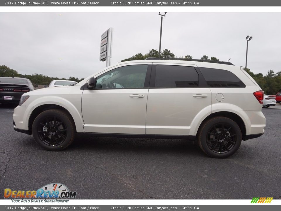 White Noise Tri-Coat 2017 Dodge Journey SXT Photo #4