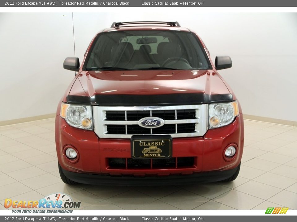 2012 Ford Escape XLT 4WD Toreador Red Metallic / Charcoal Black Photo #2