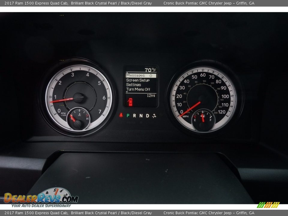 2017 Ram 1500 Express Quad Cab Gauges Photo #15