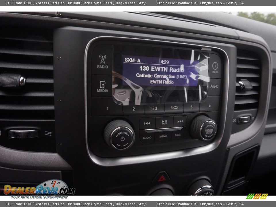 Controls of 2017 Ram 1500 Express Quad Cab Photo #16