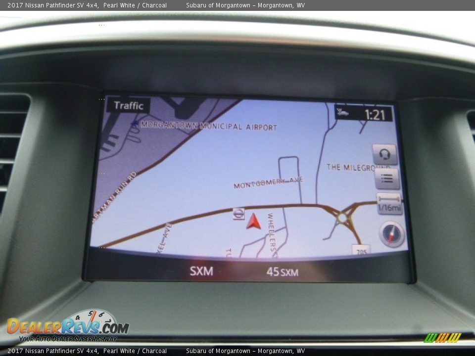 2017 Nissan Pathfinder SV 4x4 Pearl White / Charcoal Photo #17