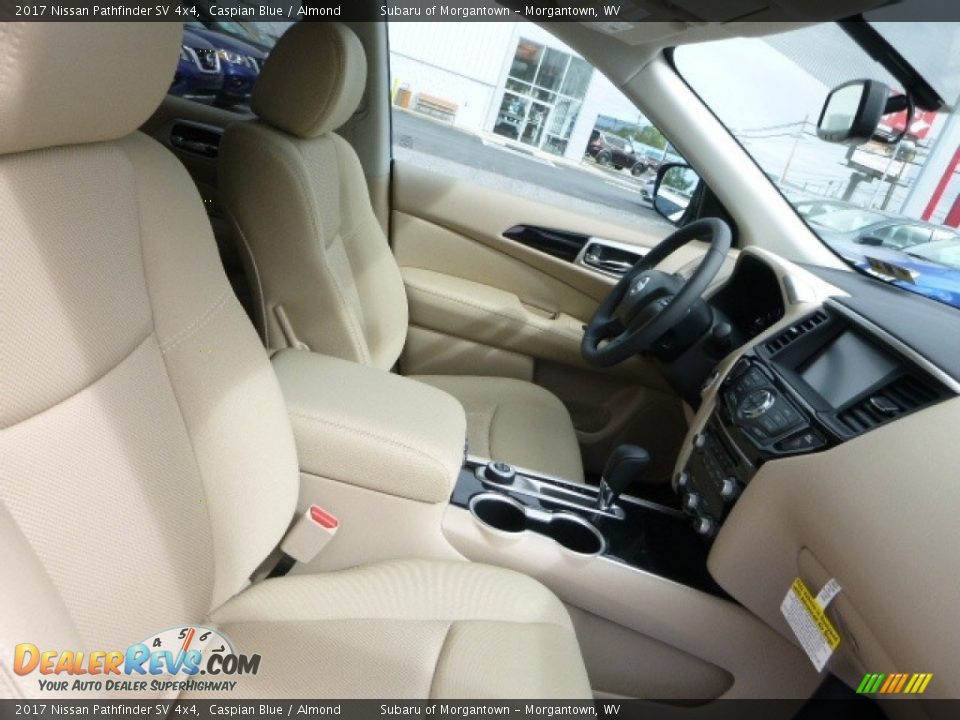2017 Nissan Pathfinder SV 4x4 Caspian Blue / Almond Photo #3