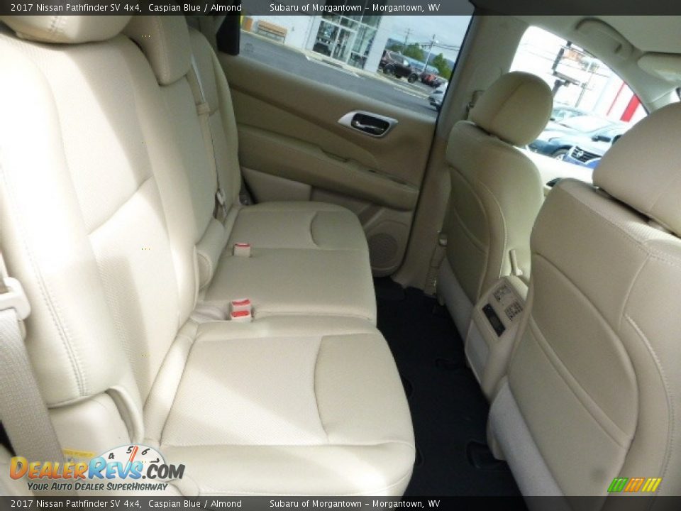2017 Nissan Pathfinder SV 4x4 Caspian Blue / Almond Photo #5