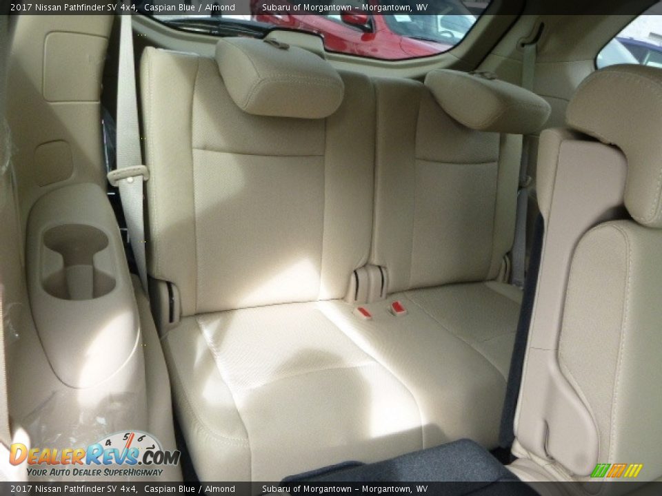 2017 Nissan Pathfinder SV 4x4 Caspian Blue / Almond Photo #6