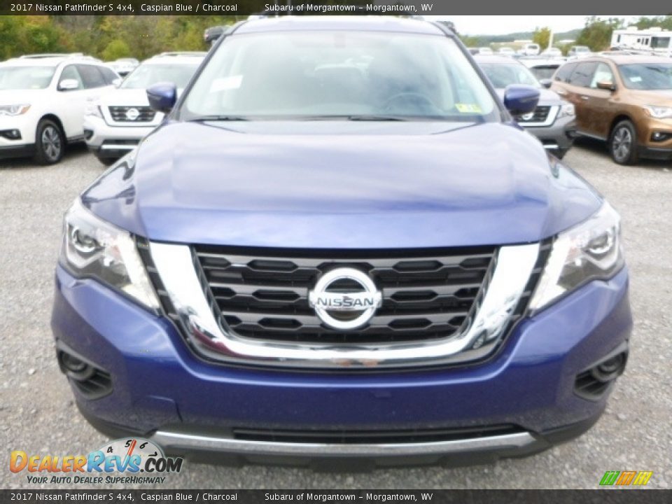 2017 Nissan Pathfinder S 4x4 Caspian Blue / Charcoal Photo #13