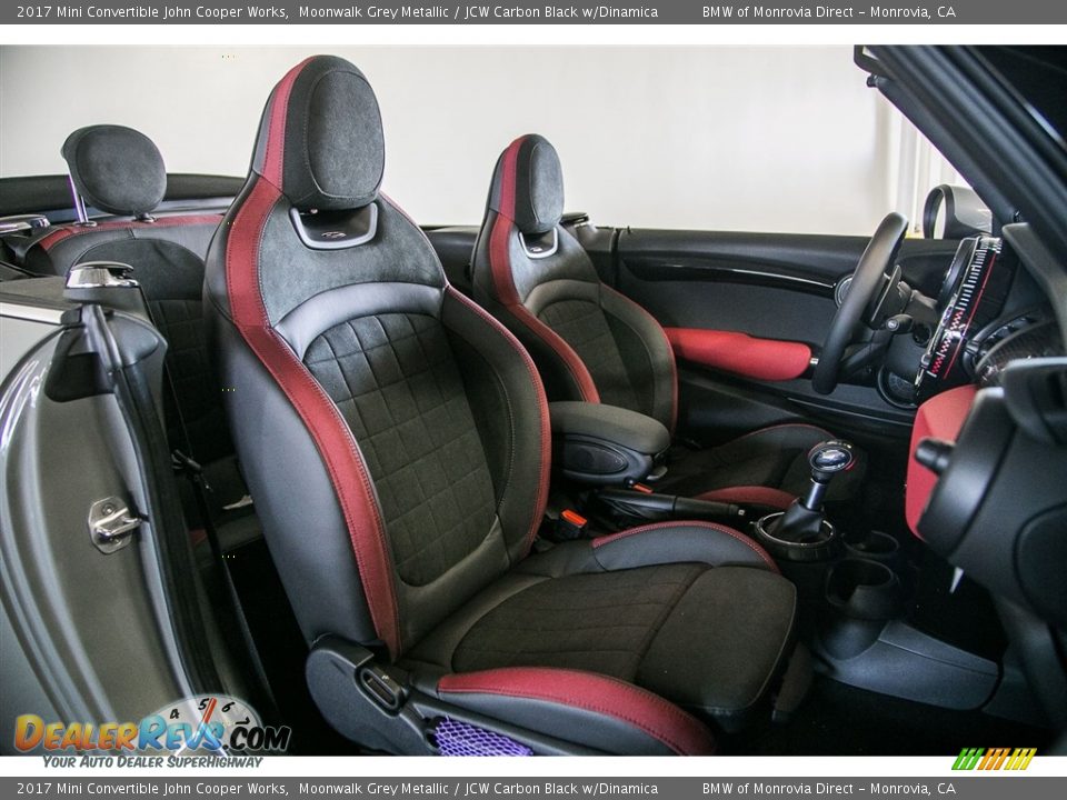 JCW Carbon Black w/Dinamica Interior - 2017 Mini Convertible John Cooper Works Photo #2