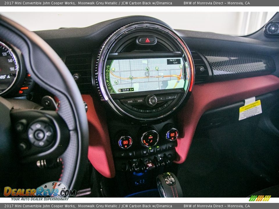Dashboard of 2017 Mini Convertible John Cooper Works Photo #5