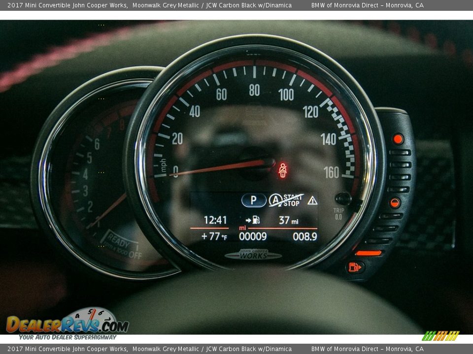 2017 Mini Convertible John Cooper Works Gauges Photo #7