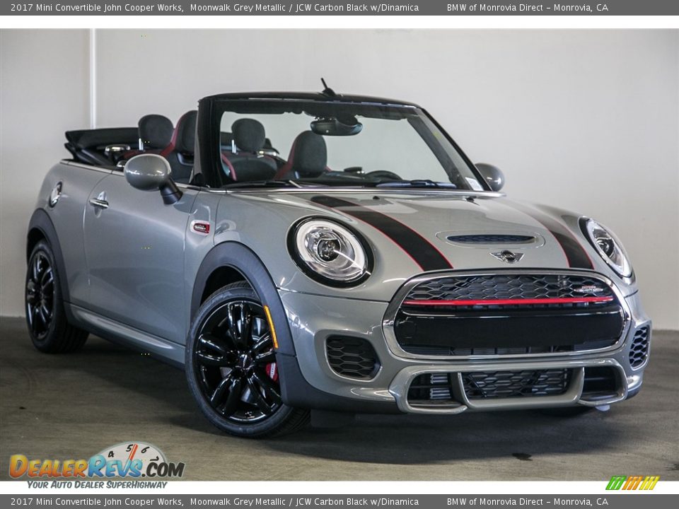 Front 3/4 View of 2017 Mini Convertible John Cooper Works Photo #12