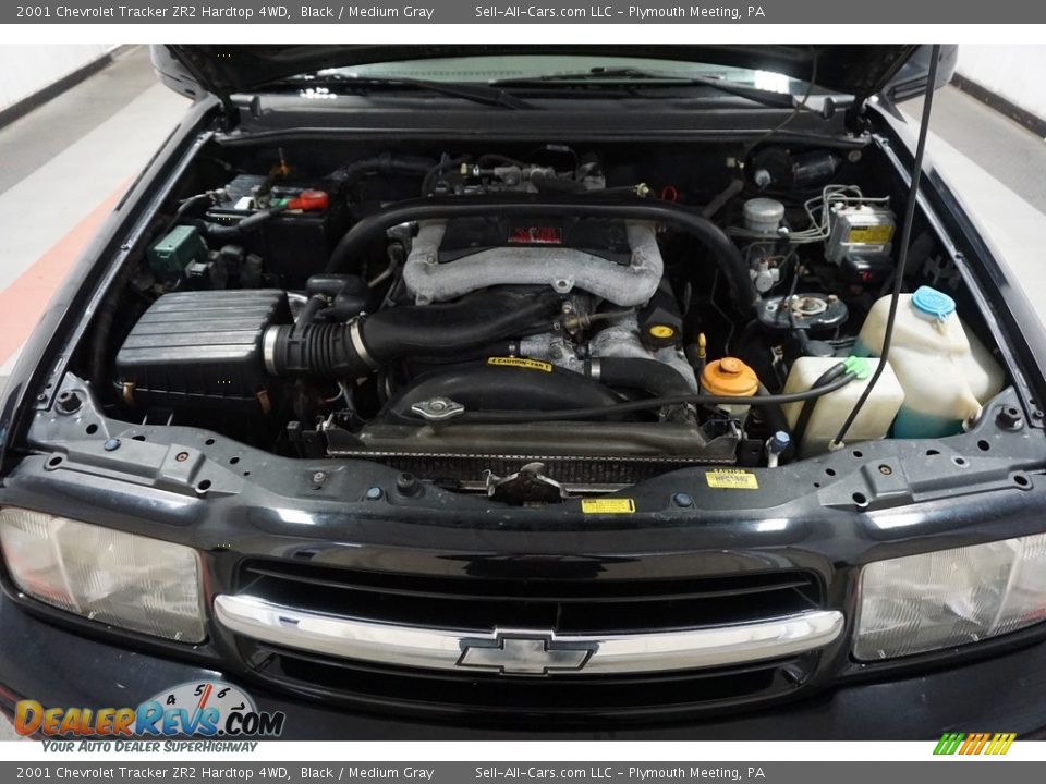 2001 Chevrolet Tracker ZR2 Hardtop 4WD 2.5 Liter DOHC 24-Valve V6 Engine Photo #31
