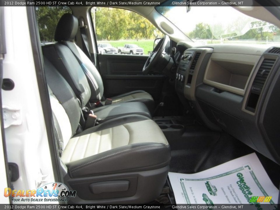 2012 Dodge Ram 2500 HD ST Crew Cab 4x4 Bright White / Dark Slate/Medium Graystone Photo #14
