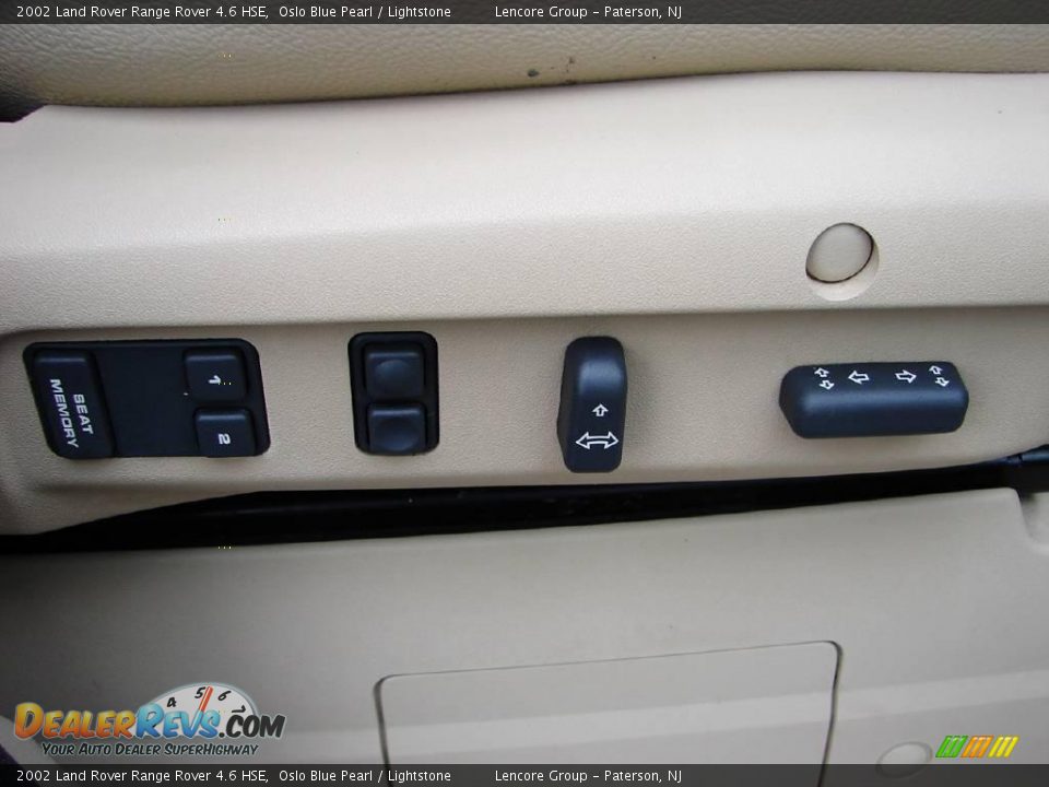 2002 Land Rover Range Rover 4.6 HSE Oslo Blue Pearl / Lightstone Photo #15