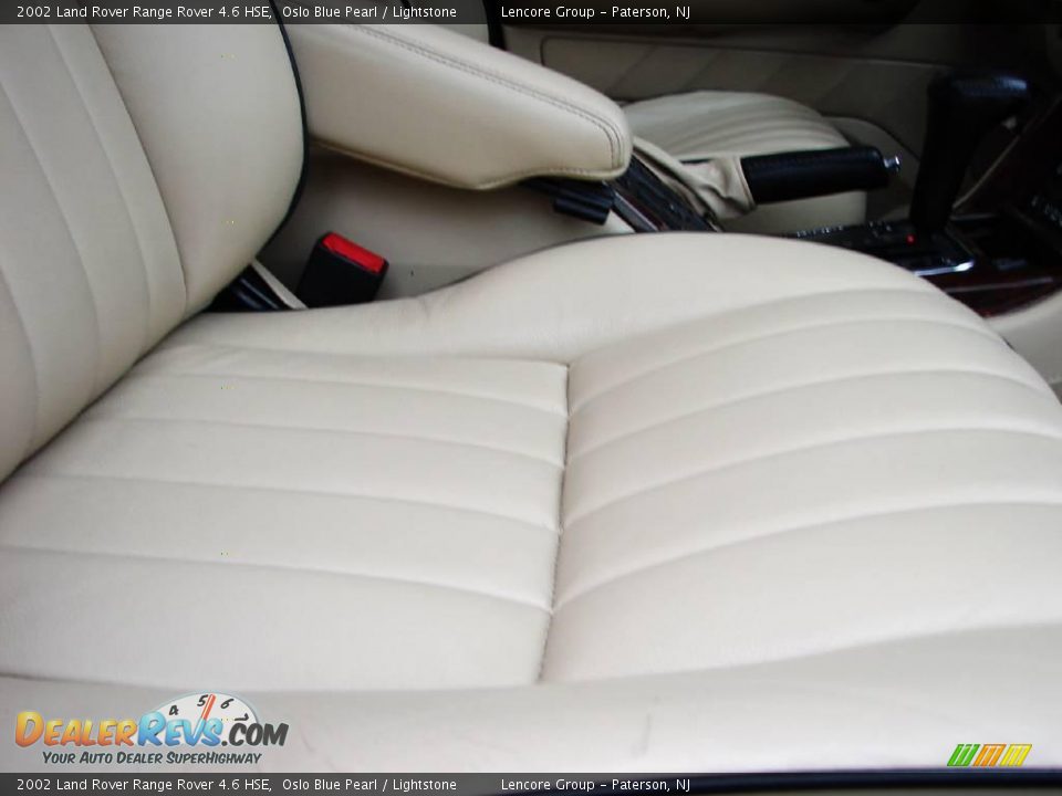 2002 Land Rover Range Rover 4.6 HSE Oslo Blue Pearl / Lightstone Photo #16