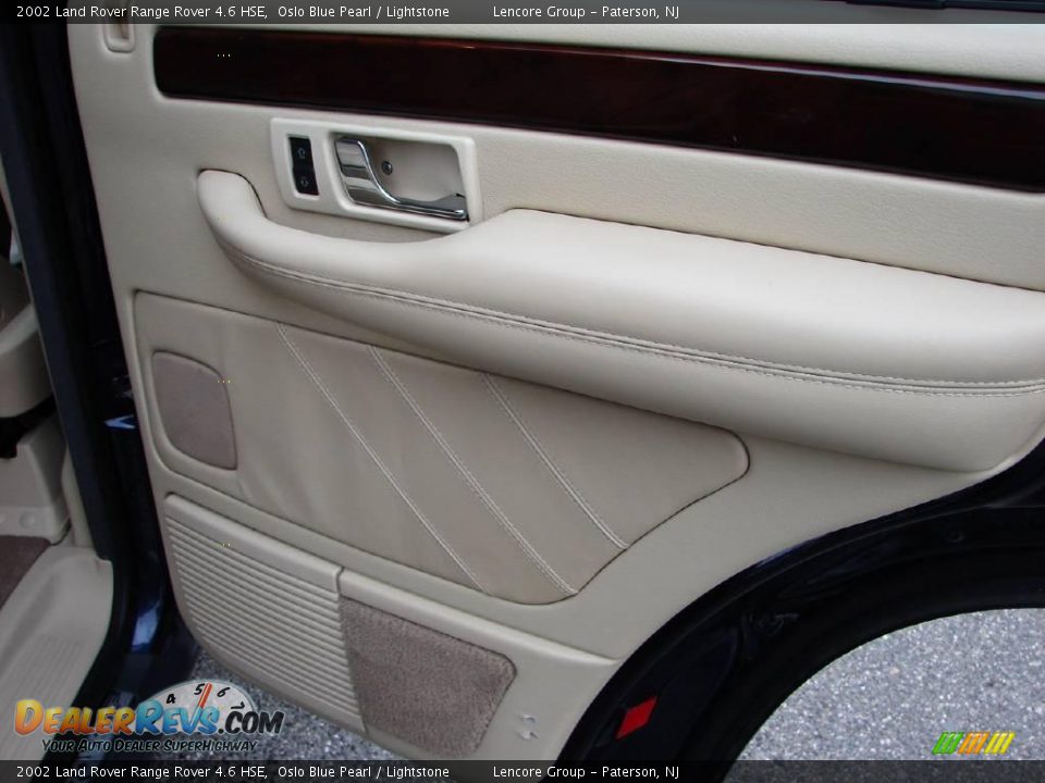 2002 Land Rover Range Rover 4.6 HSE Oslo Blue Pearl / Lightstone Photo #19