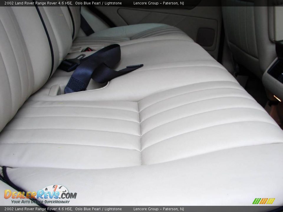 2002 Land Rover Range Rover 4.6 HSE Oslo Blue Pearl / Lightstone Photo #21