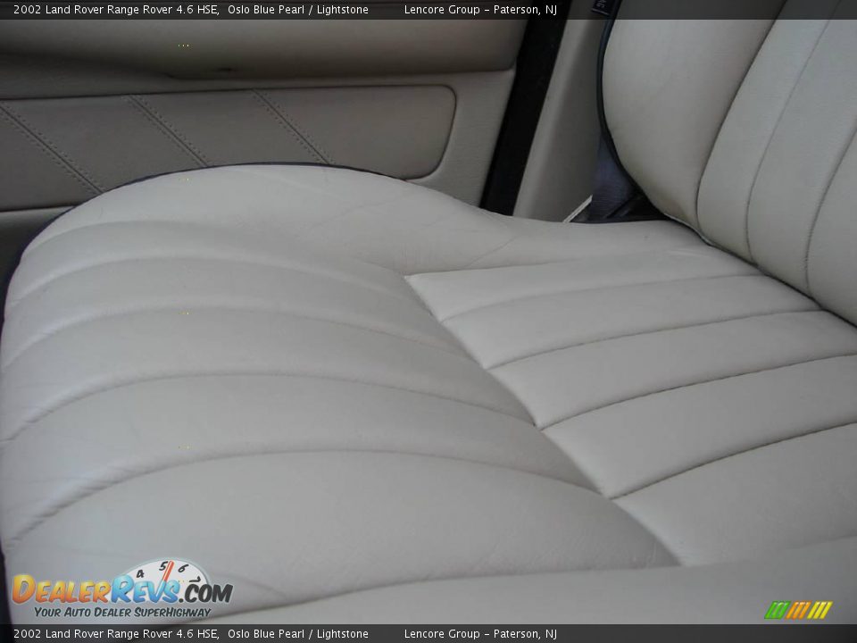 2002 Land Rover Range Rover 4.6 HSE Oslo Blue Pearl / Lightstone Photo #22