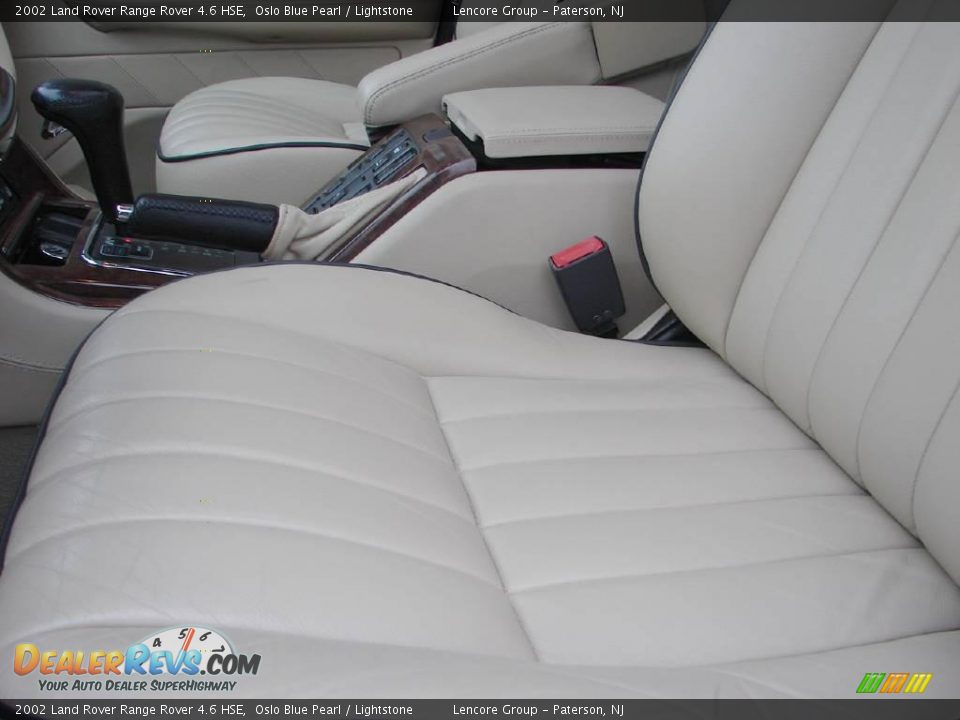 2002 Land Rover Range Rover 4.6 HSE Oslo Blue Pearl / Lightstone Photo #23