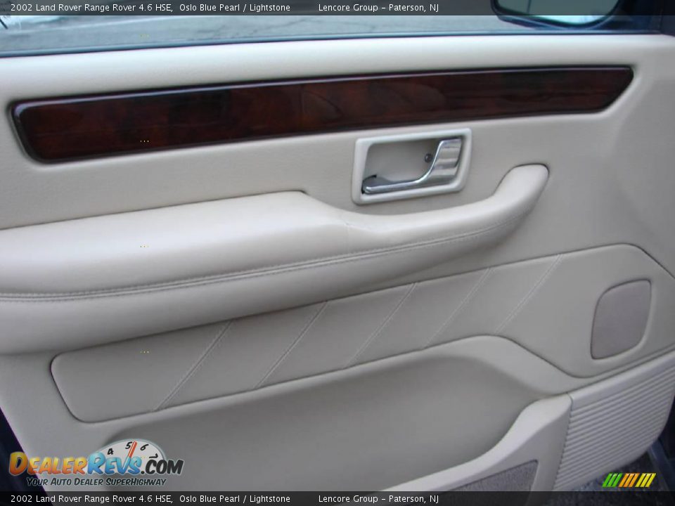2002 Land Rover Range Rover 4.6 HSE Oslo Blue Pearl / Lightstone Photo #26