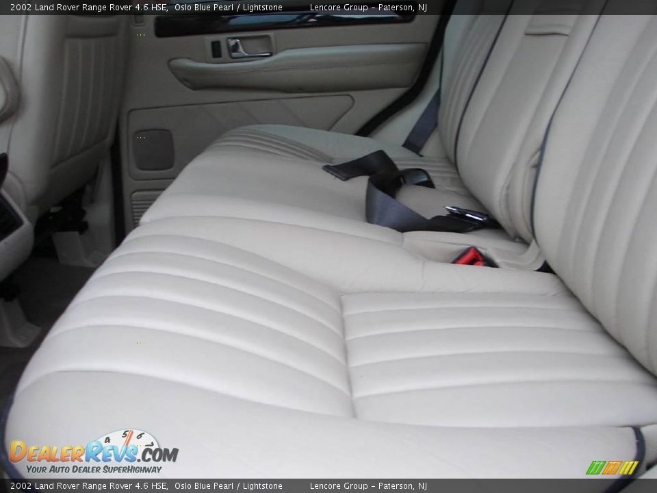 2002 Land Rover Range Rover 4.6 HSE Oslo Blue Pearl / Lightstone Photo #28