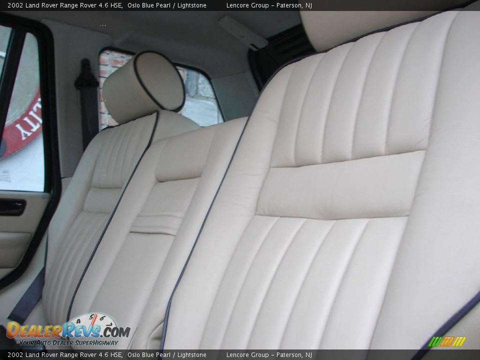 2002 Land Rover Range Rover 4.6 HSE Oslo Blue Pearl / Lightstone Photo #29