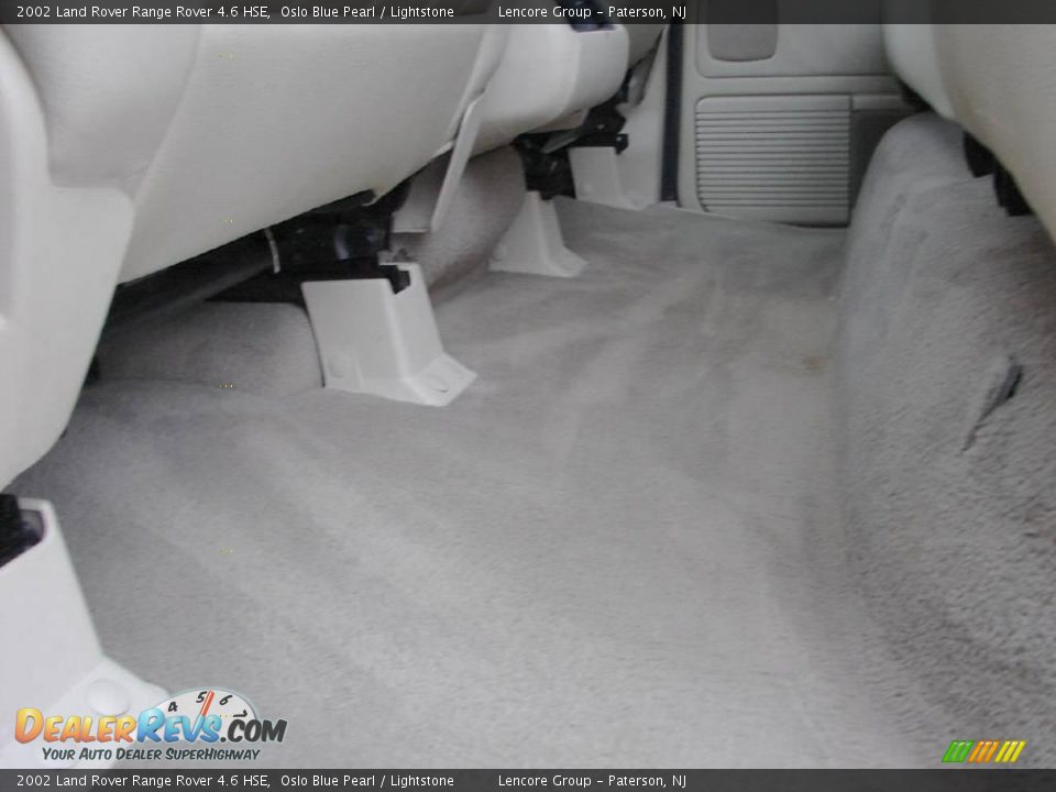 2002 Land Rover Range Rover 4.6 HSE Oslo Blue Pearl / Lightstone Photo #31