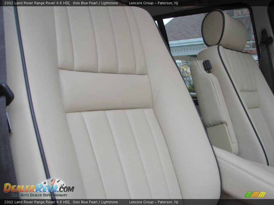 2002 Land Rover Range Rover 4.6 HSE Oslo Blue Pearl / Lightstone Photo #32