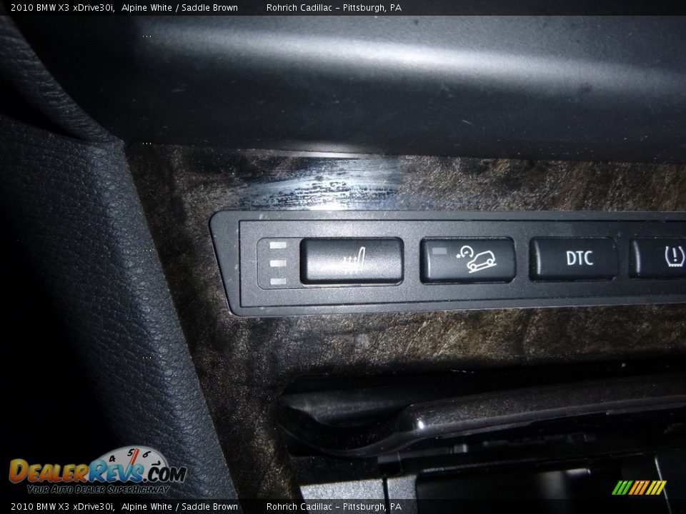 2010 BMW X3 xDrive30i Alpine White / Saddle Brown Photo #22