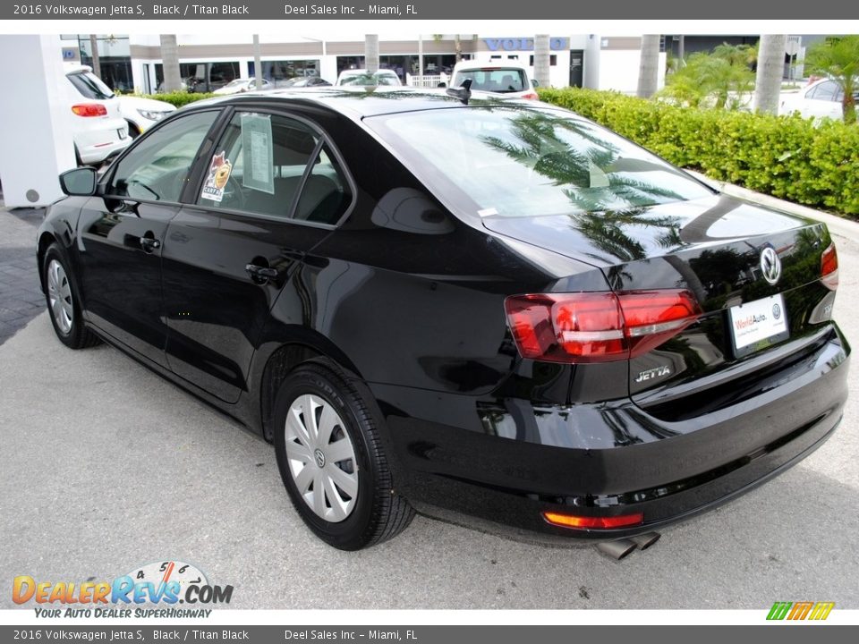 2016 Volkswagen Jetta S Black / Titan Black Photo #6