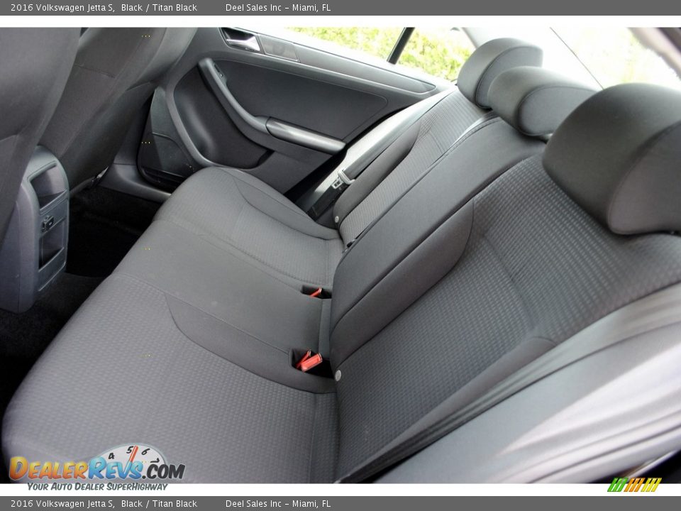 2016 Volkswagen Jetta S Black / Titan Black Photo #12