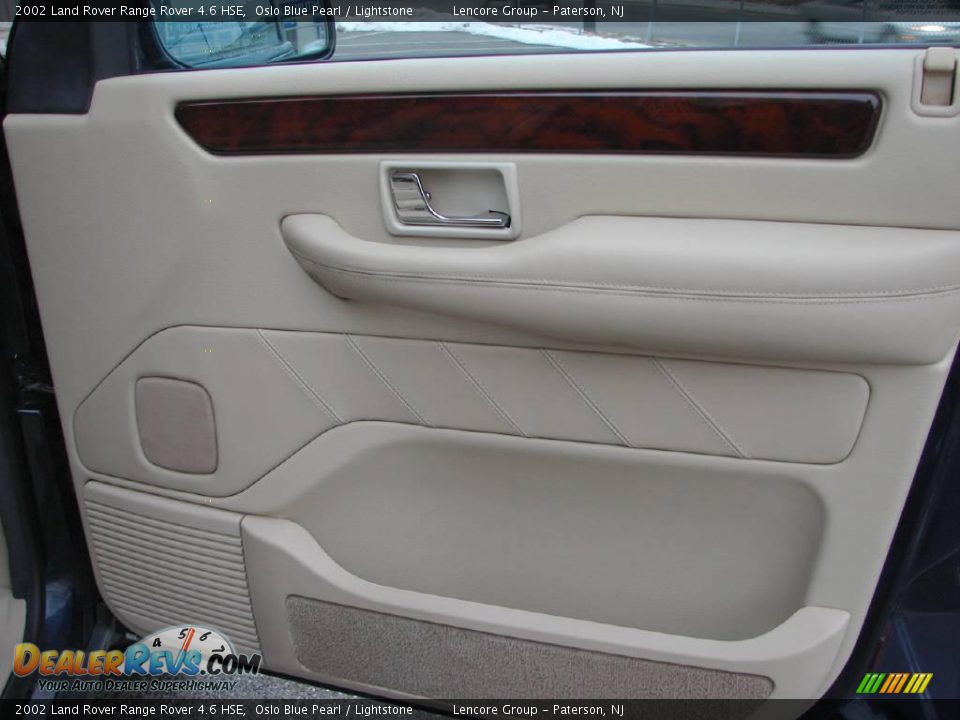 2002 Land Rover Range Rover 4.6 HSE Oslo Blue Pearl / Lightstone Photo #36