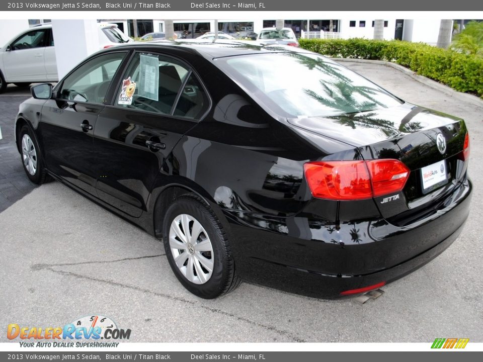 2013 Volkswagen Jetta S Sedan Black Uni / Titan Black Photo #6
