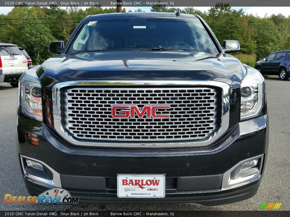 2016 GMC Yukon Denali 4WD Onyx Black / Jet Black Photo #2