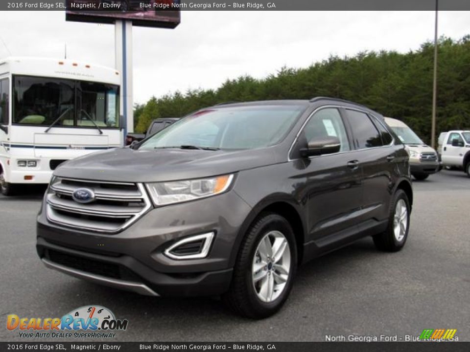 2016 Ford Edge SEL Magnetic / Ebony Photo #1