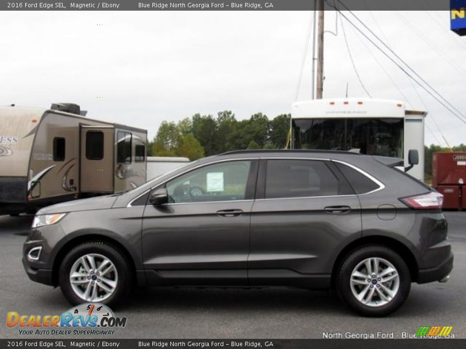2016 Ford Edge SEL Magnetic / Ebony Photo #2