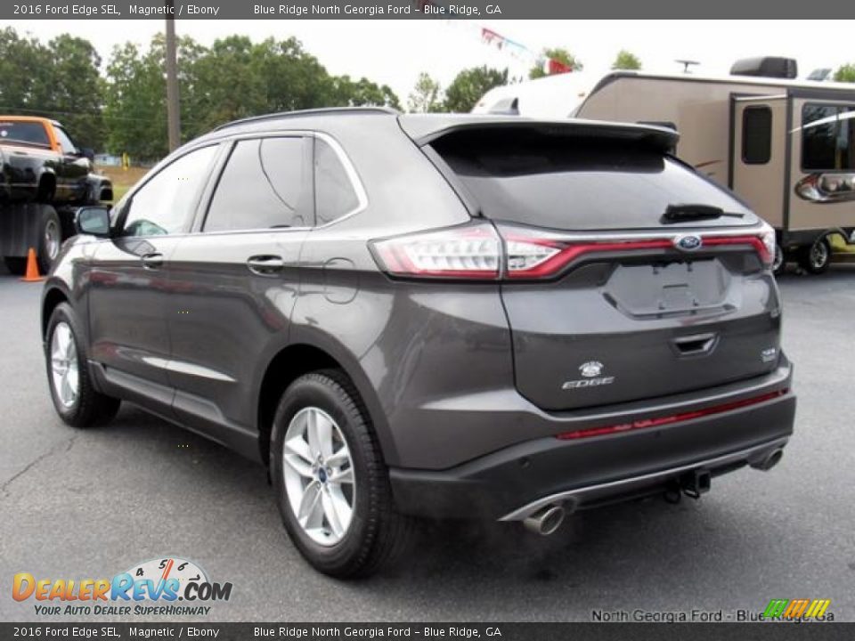 2016 Ford Edge SEL Magnetic / Ebony Photo #3