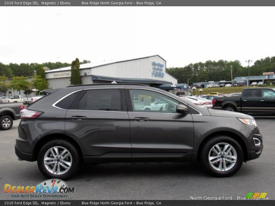 2016 Ford Edge SEL Magnetic / Ebony Photo #6