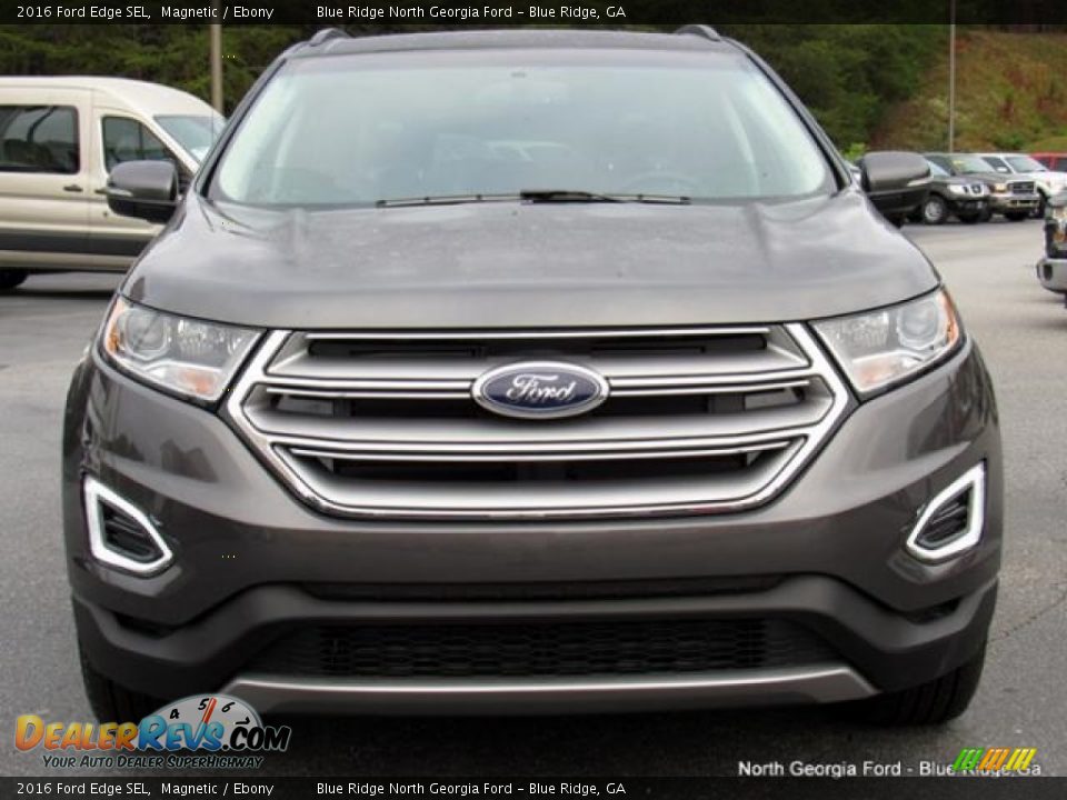 2016 Ford Edge SEL Magnetic / Ebony Photo #8