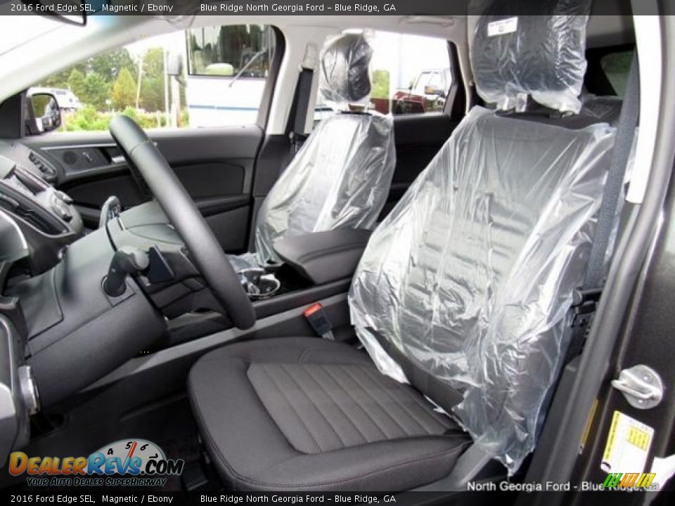 2016 Ford Edge SEL Magnetic / Ebony Photo #11