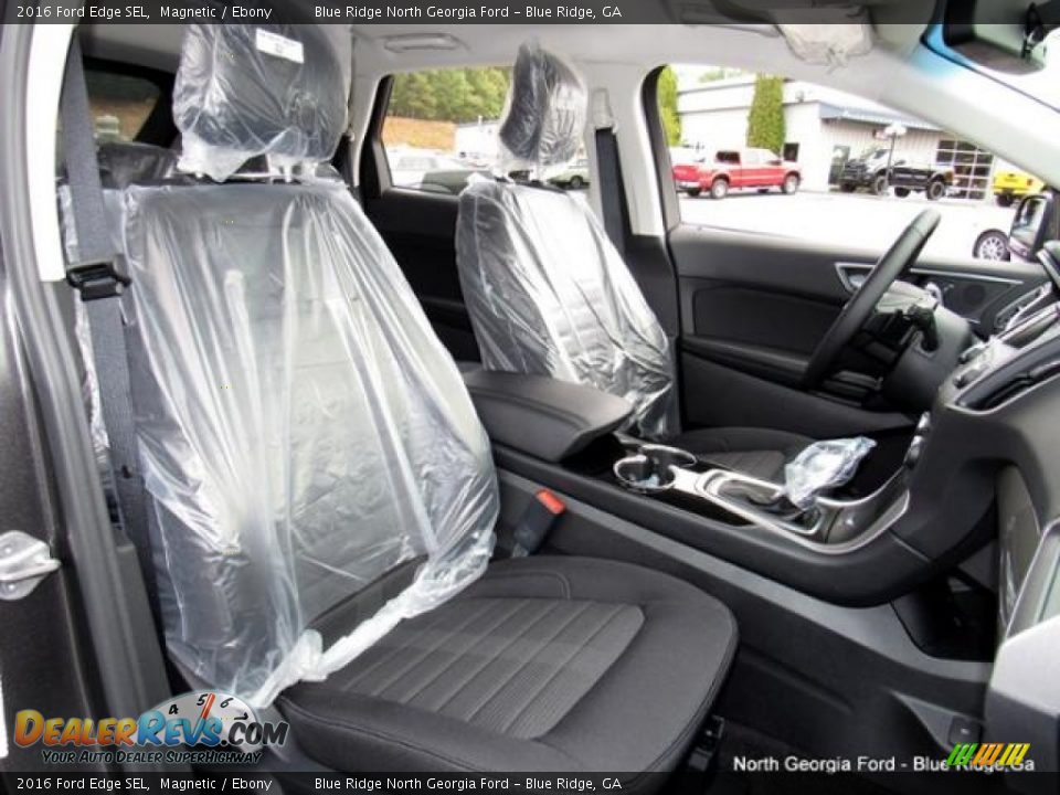 2016 Ford Edge SEL Magnetic / Ebony Photo #12