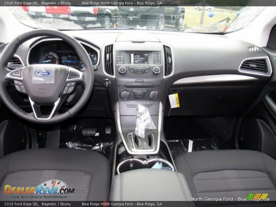 2016 Ford Edge SEL Magnetic / Ebony Photo #17