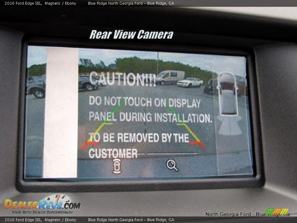 2016 Ford Edge SEL Magnetic / Ebony Photo #22